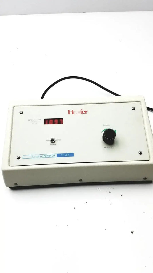 Hoefer Transpher Power Lid Model No. TE 50X Laboratory Equipment Part, second-hand product photo 2