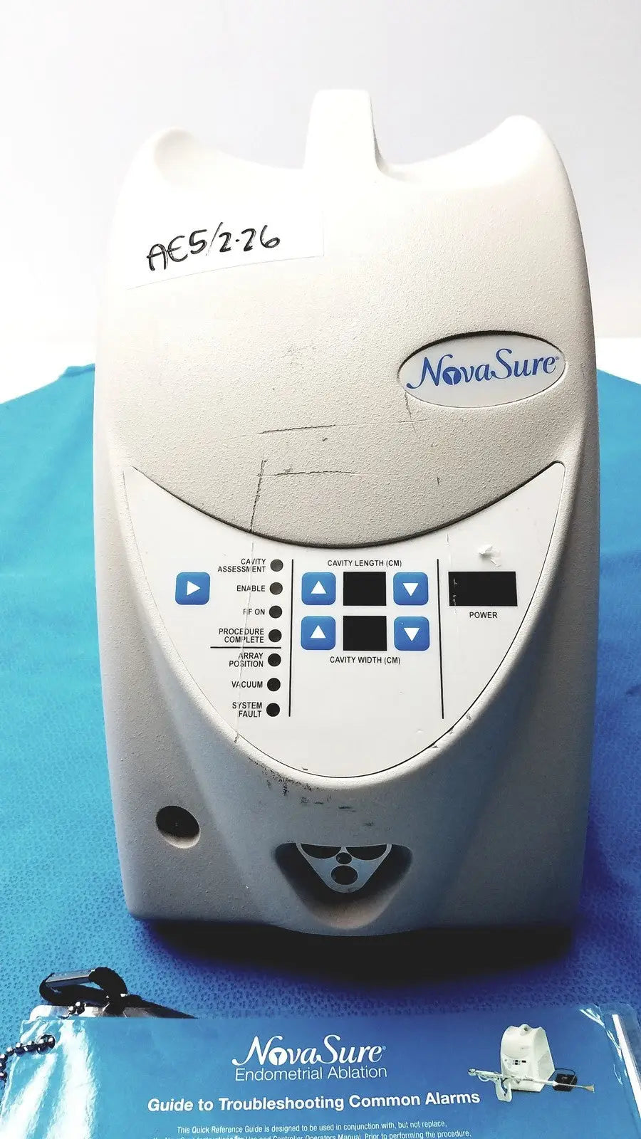 Reuse Medical Hologic NovaSure Model 09 RF Controller Unit Equipment Medical Cables & Cords, second-hand product photo 1