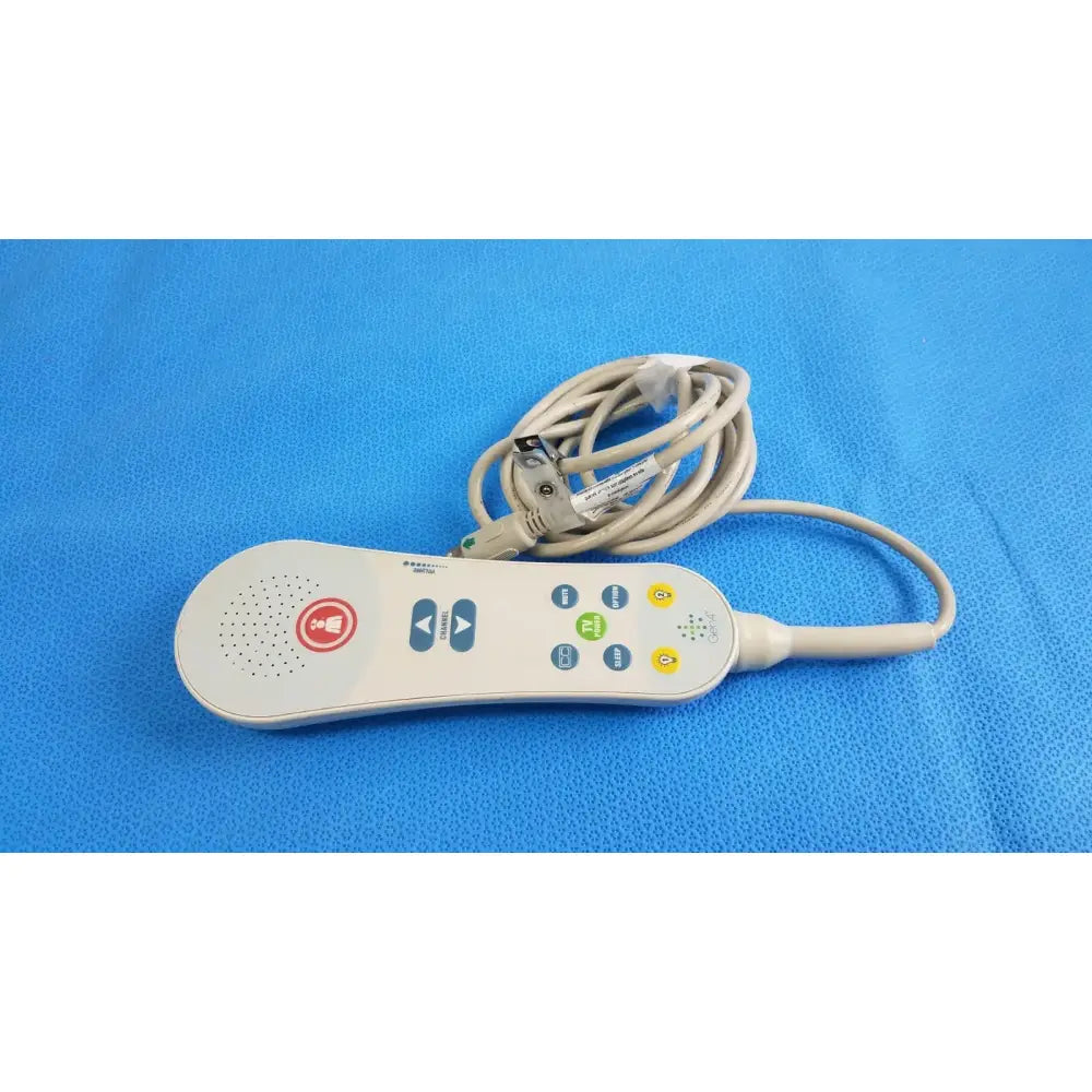Reuse Medical Hospital Bed Nurse Call Remote with TV Controls & Speaker Nurse Call Equipment, second-hand product photo 1