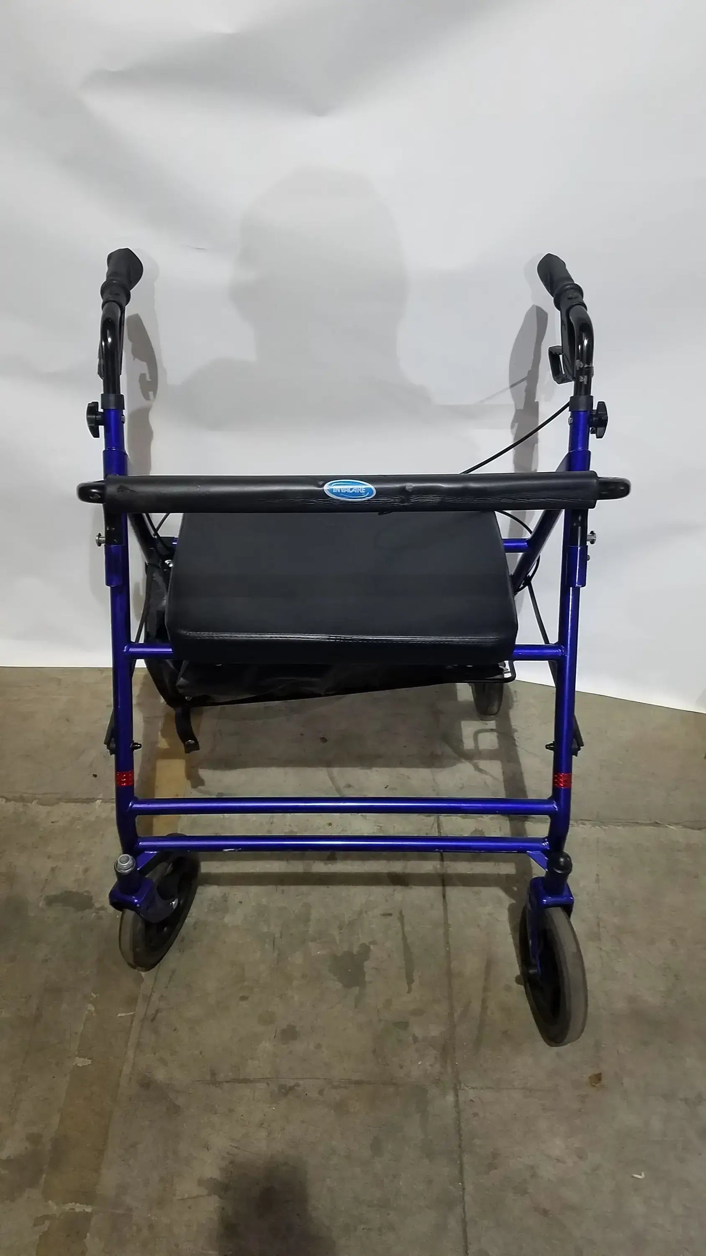 Reuse Medical Equipment Invacare 4-Wheel Rollator Walker with Seat Walkers, second-hand product photo 18