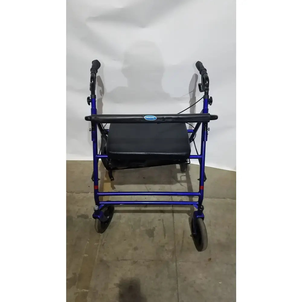 Reuse Medical Equipment Invacare 4-Wheel Rollator Walker with Seat Walkers, second-hand product photo 18