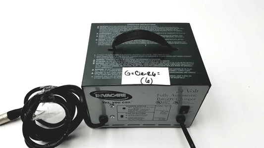 Reuse Medical INVACARE Wheelchair 24 Volt Automatic Battery Charger Serial No: 460300646 Wheelchair Parts, as-is (for parts) product photo 1