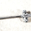 Jarit 600-440 Piston Valve Cannula with Pyramidal Trocar