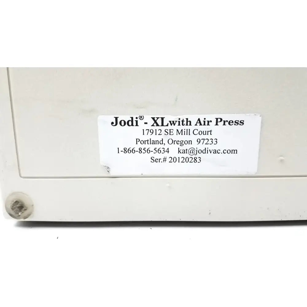 Jodi XL with Air Press SER 20120283 - Untested Hearing Aid Vacuum Cleaner, as-is (for parts) product photo 11