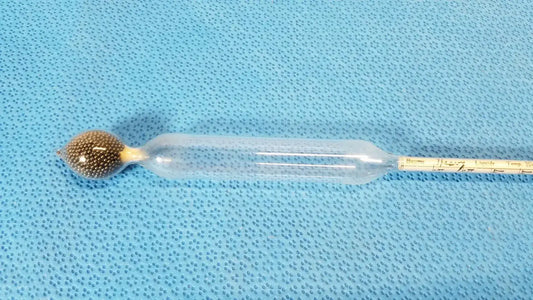 Generic K~ Vintage Floating Long Mash & Brew Tester Thermometer – German Made Laboratory Thermometer, second-hand product photo 2