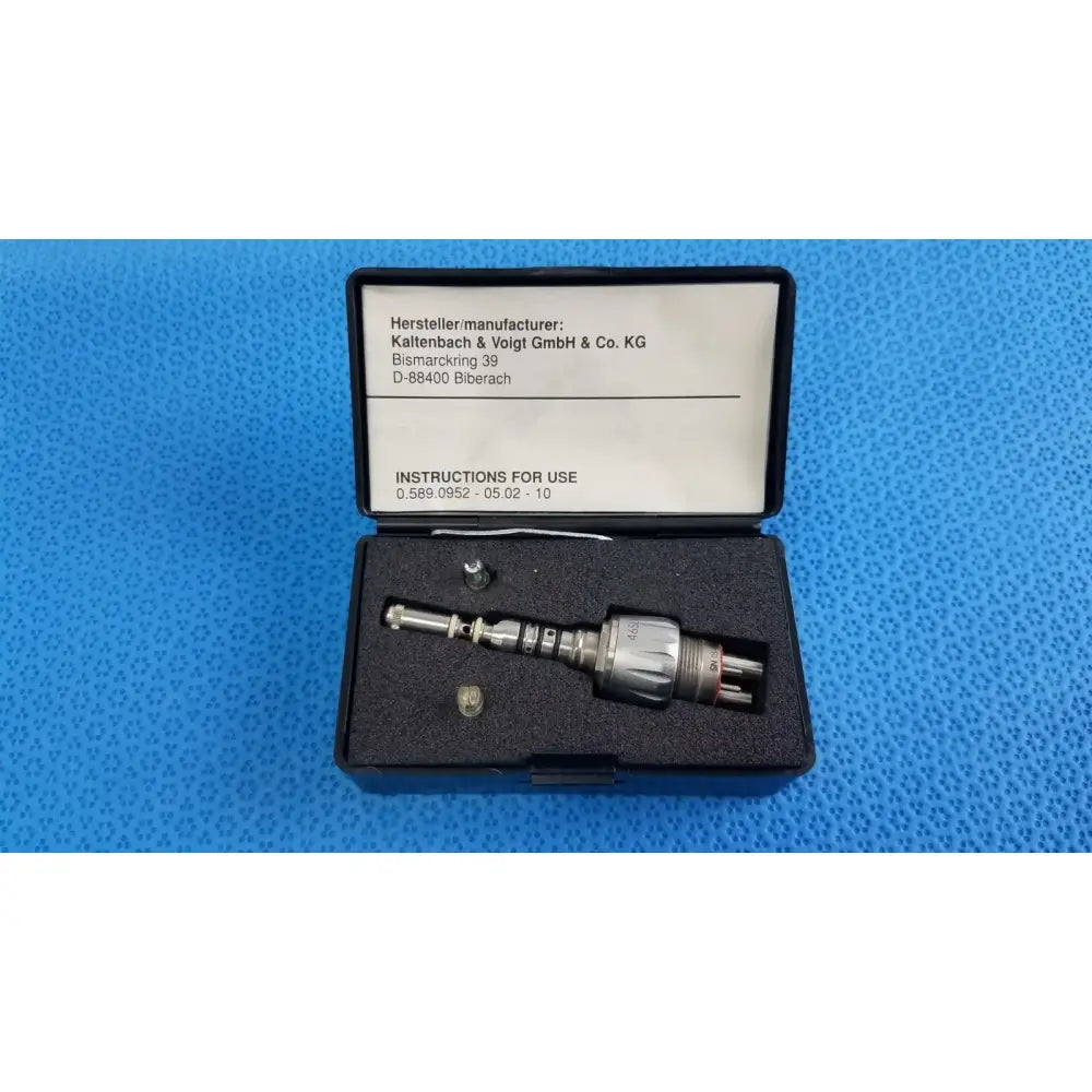 Reuse Medical Kaltenbach & Voigt Precision Mechanical Coupling Adapter with Case 465 LRN Other Handpieces & Instruments, second-hand product photo 1