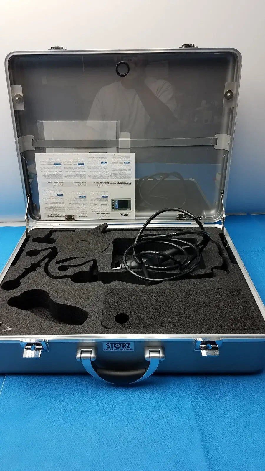 Reuse Medical KARL STORZ 11101 VNS Flexible Videoscope Endoscope (S/N 27247) w/ Case Laparoscopic Instruments, second-hand product photo 1
