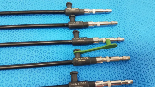 Karl Storz 33300 ClickLine 5mm x 43cm Insulated Outer Tube – LOT OF 5 Laparoscopic Instrument Component, second-hand product photo 2