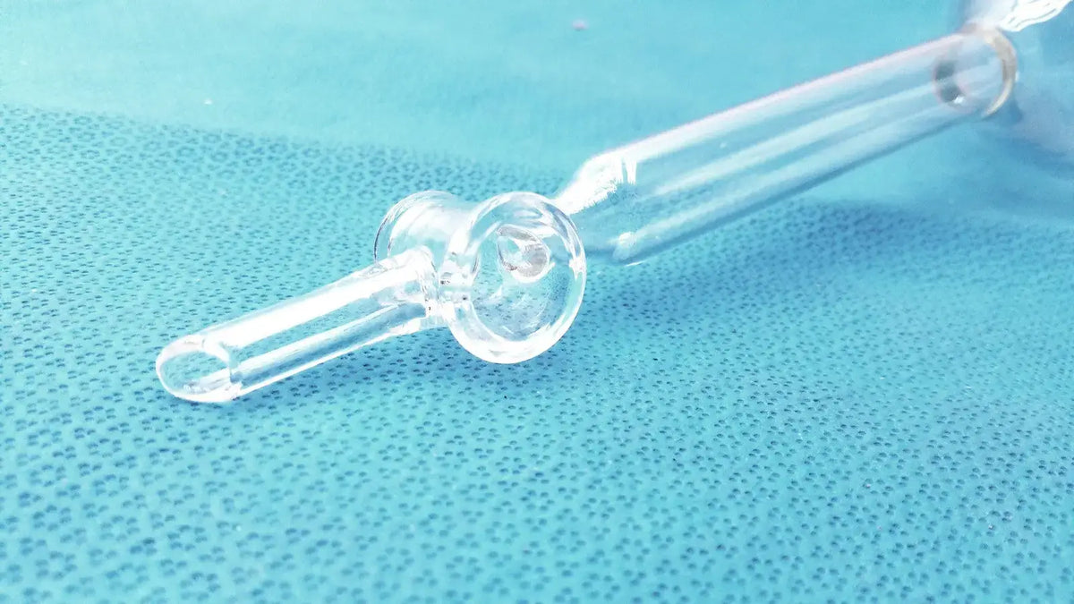 KIMAX 500mL Gilson Separatory Funnel w/ PTFE Key Stopcock & 29/32 Socket Separatory Funnel, second-hand product photo 5