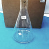 Kimax Kimble Filter Flask Heavy Duty Glass USA Vintage Labware No. 27065 4000mL