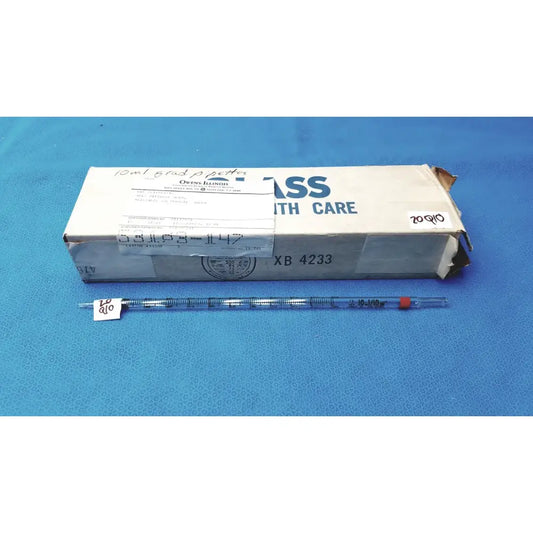 Reuse Medical Kimble Kimax-51 10mL Glass Measuring Pipette Borosilicate Lab Equipment Other Medical & Lab Glassware, second-hand product photo 1