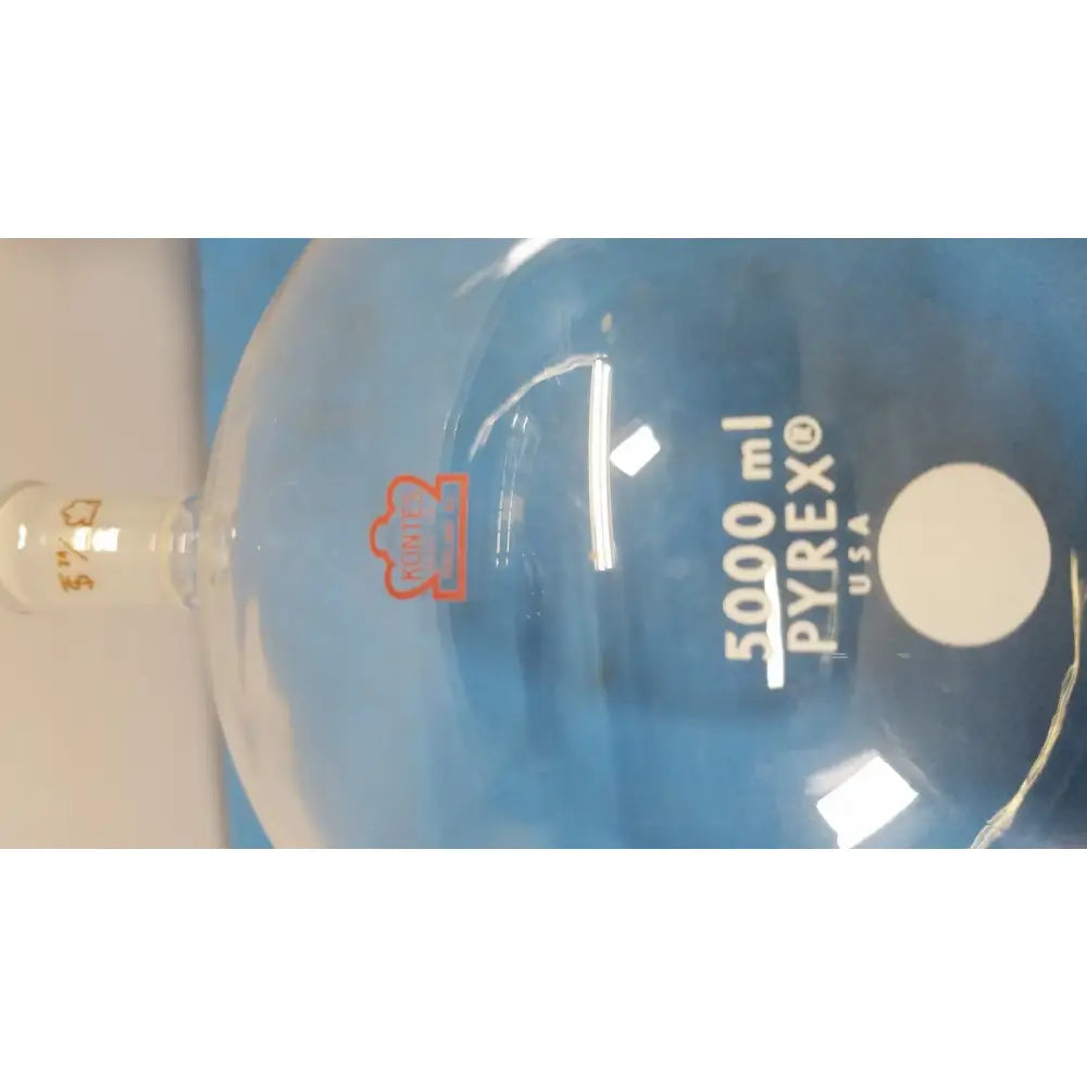 Kontes 5000 mL Single Neck Round Bottom Flask – 24/40 Outer Joint Round Bottom Flask, second-hand product photo 4