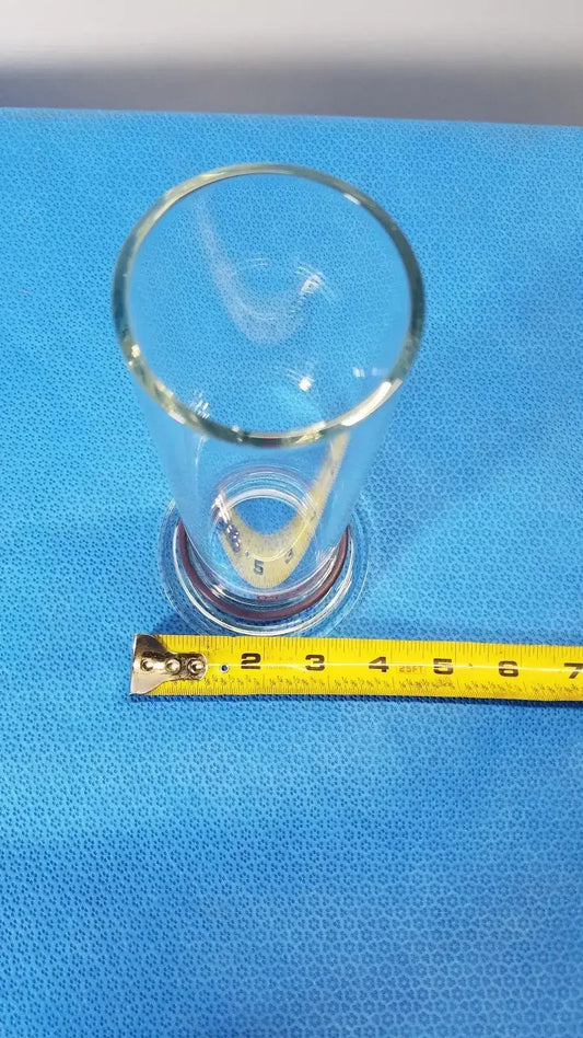 KONTES 50mm Laboratory Glass Adapter Cylinder Pyrex Borosilicate Glass Laboratory Glassware Adapter, second-hand product photo 2