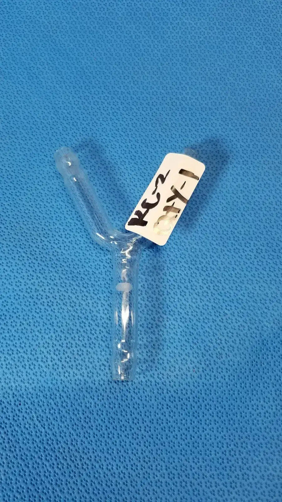KONTES Glass Y-Shaped Barbed Hose Connector – Laboratory Glassware Adapter Laboratory Glassware Adapter, second-hand product photo 5