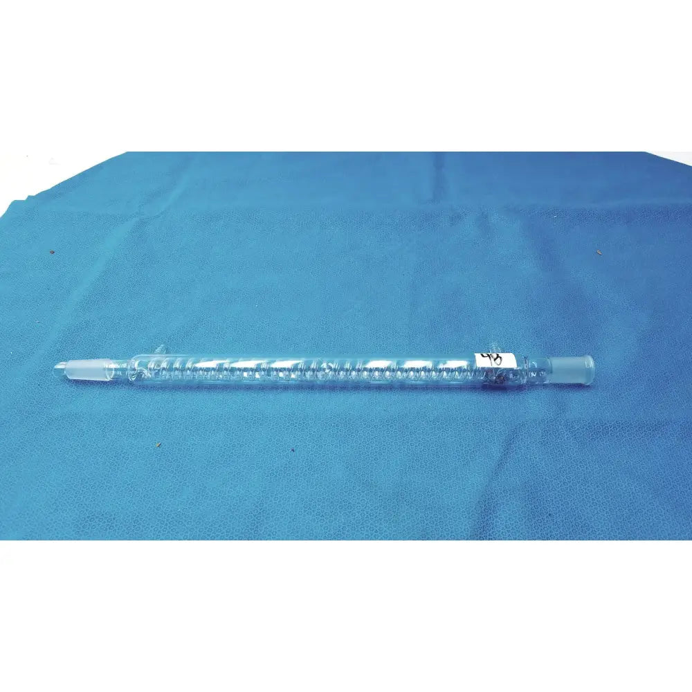 Kontes Graham Coil Condenser 24/40 Joints 300 mm Jacket 475 mm OAL Lab Glass USA Laboratory Glass Condenser, second-hand product photo 21