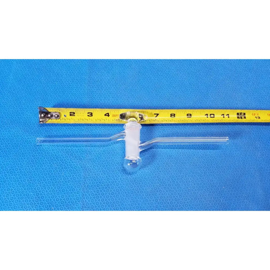 KONTES High Vacuum Glass Single Oblique Stopcock – Laboratory Glassware Valve Laboratory Glass Stopcock, second-hand product photo 2