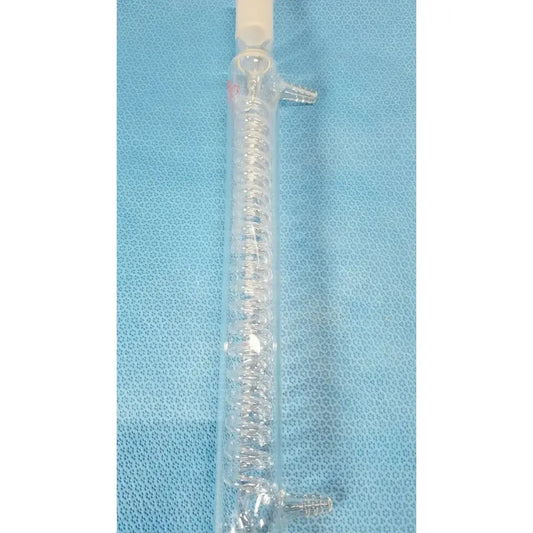 KONTES KONTEX Distillation Condenser, Borosilicate Glass Distillation Condenser, second-hand product photo 2