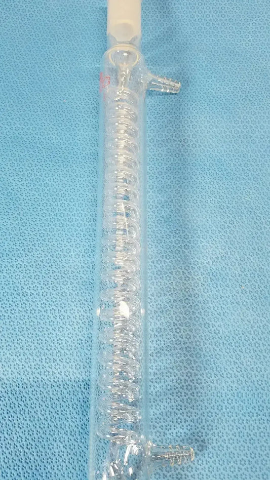 KONTES KONTEX Distillation Condenser, Borosilicate Glass Distillation Condenser, second-hand product photo 2