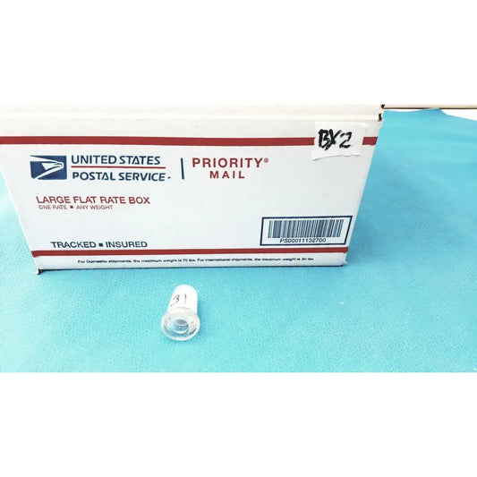 Reuse Medical Lab Glass Stopper – Corning Flathead Solid Type, Ground Joint Other Medical & Lab Glassware, second-hand product photo 1