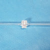 Laboratory Pyrex Corning PS2 Borosilicate Glass Straight Bore Stopcock, Size 2