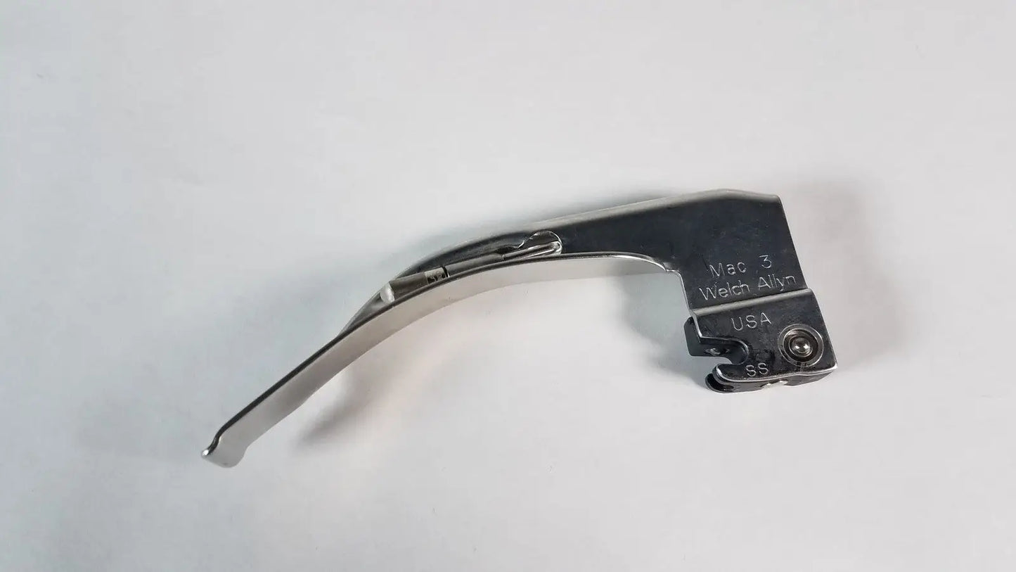 Welch Allyn Laryngoscope Blade, Mac 3, Stainless Steel, f/Fiber-Optic by Hillrom/Welch Allyn Laryngoscope Blade, new product photo 9