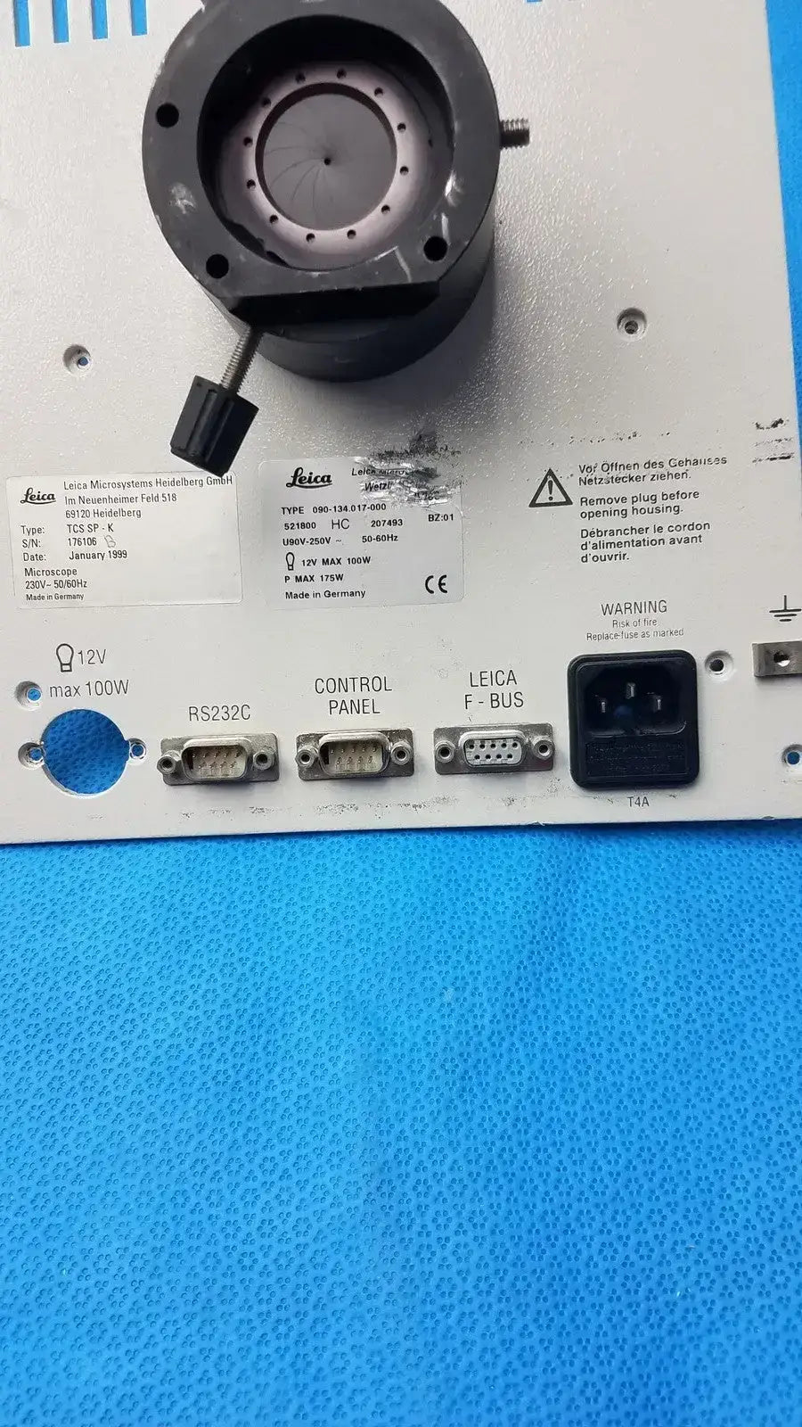 Leica Microsystems Wetzlar GMBH Stereo Microscope Head Binocular Optical Part Stereo Microscope Head, second-hand product photo 9