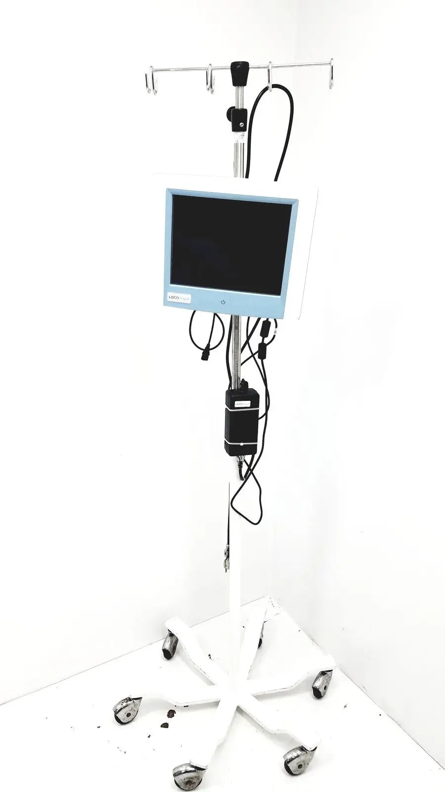 Reuse Medical Lidco HM-81-01 Rapid Hemodynamic Monitor with Power Supply & Rolling Stand Patient Monitors, second-hand product photo 1