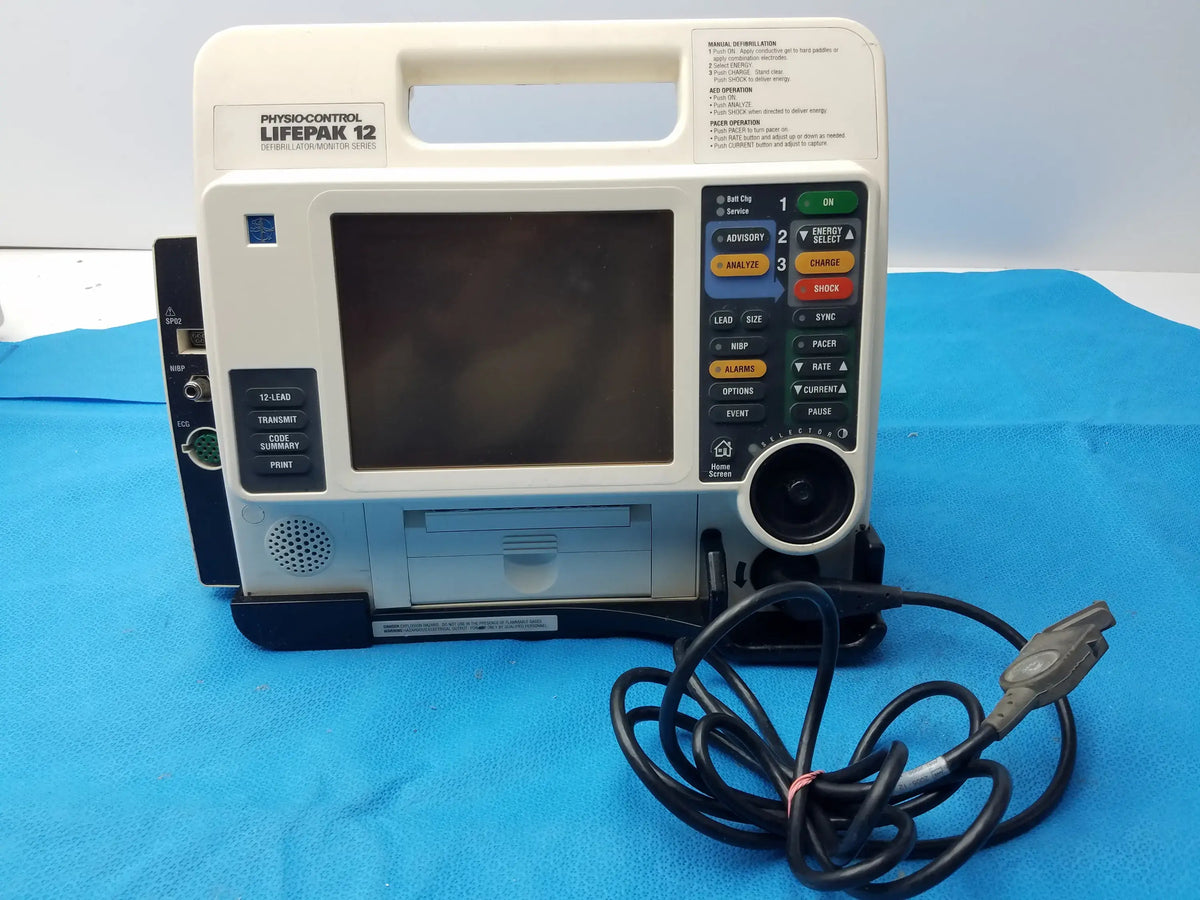 LIFEPAK 12 Physio Control Defibrillator/Monitor Defibrillator / Patient Monitor, second-hand product photo 14