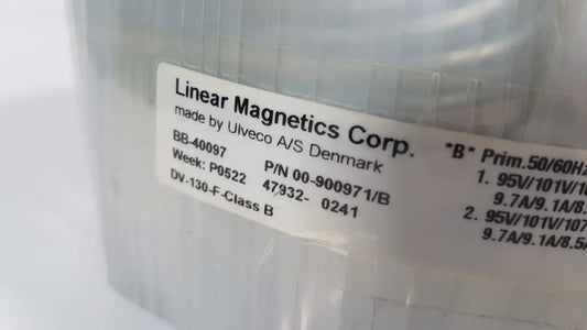 Liner Magnetics Power Transformers, BB-40097, P/N 00-900971/B Power Transformer, second-hand product photo 2