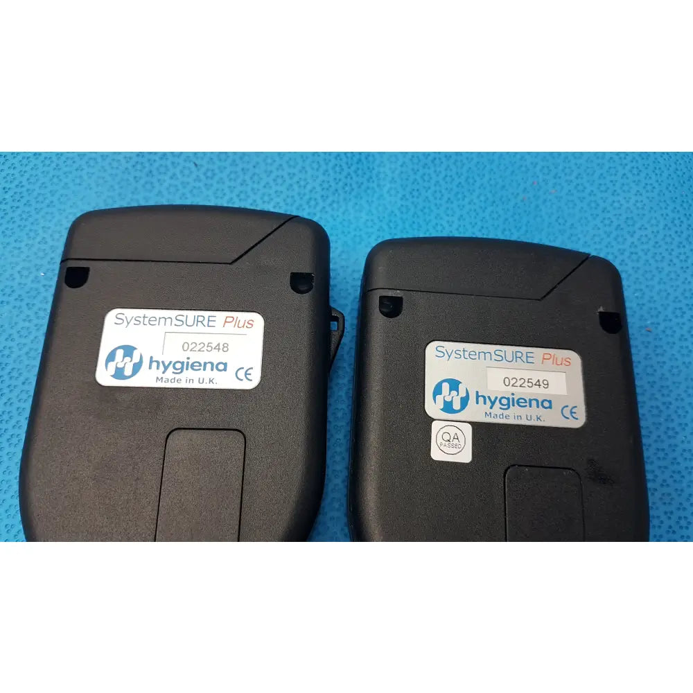 Lot of 2 Hygiena SystemSURE Plus Luminometers ATP Monitoring System - Luminometer ATP Monitoring System