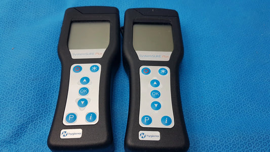 Lot of 2 Hygiena SystemSURE Plus Luminometers ATP Monitoring System - Luminometer ATP Monitoring System