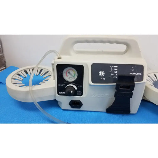 SSCOR Lot of 2 SSCOR 2314 Duet Portable Aspirator Portable Aspirator / Suction Unit, second-hand product photo 2