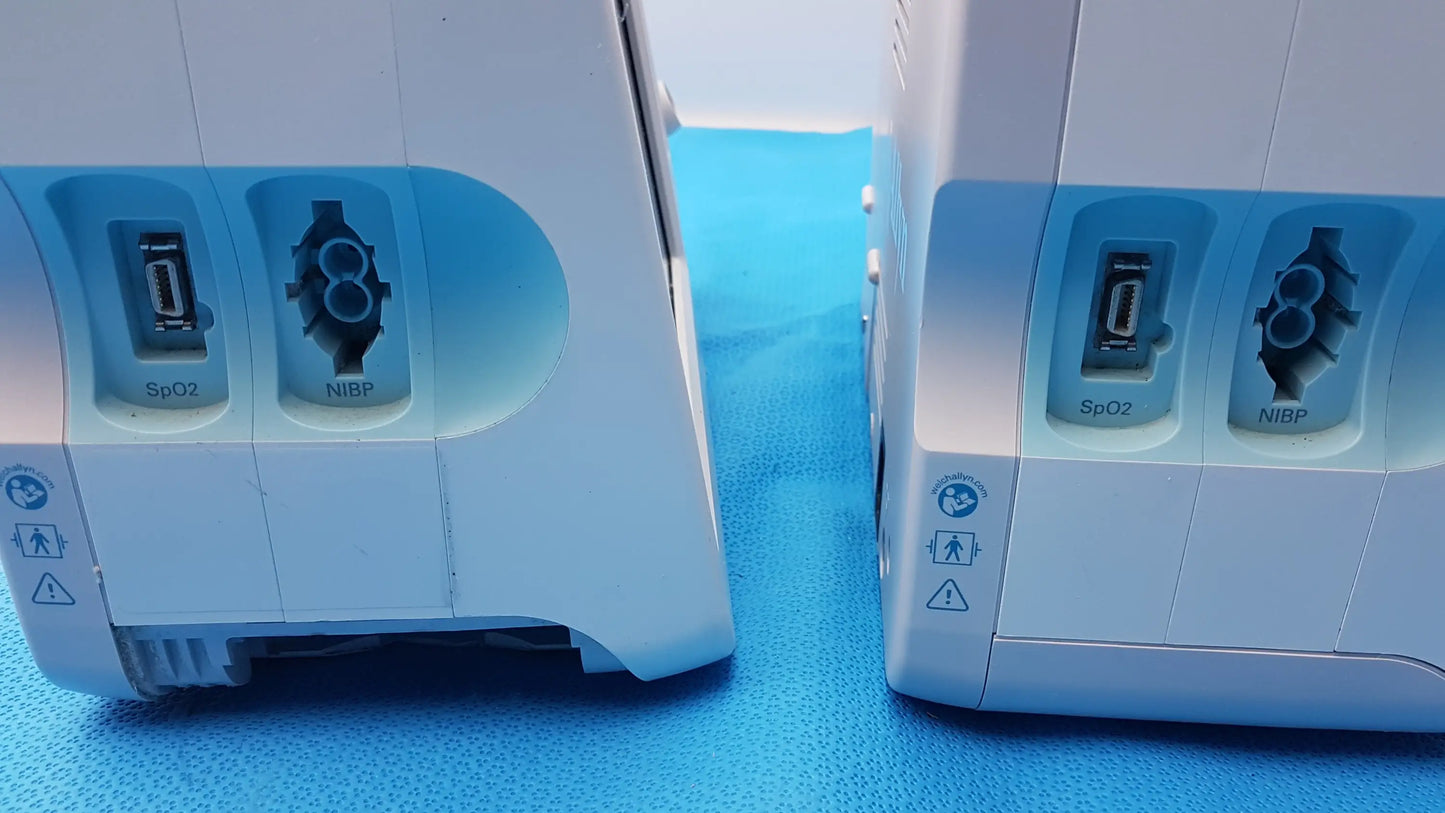 Lot of 2 Welch Allyn 6500 Series Vital Signs Monitor - Vital Signs Monitor