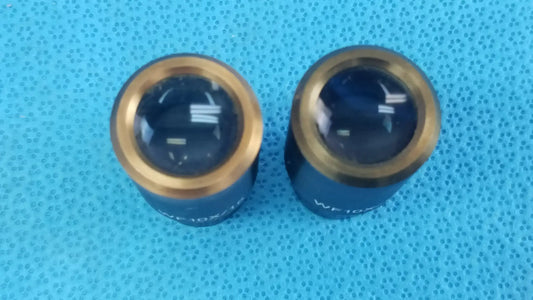 Reuse Medical Equipment Lot of - 2 WF10X/18 Wide Field Microscope Eyepieces Microscope Eyepieces, second-hand product photo 2