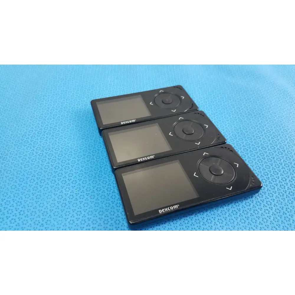 Lot of 3 Dexcom Platinum CGM Receivers - Receiver Unit
