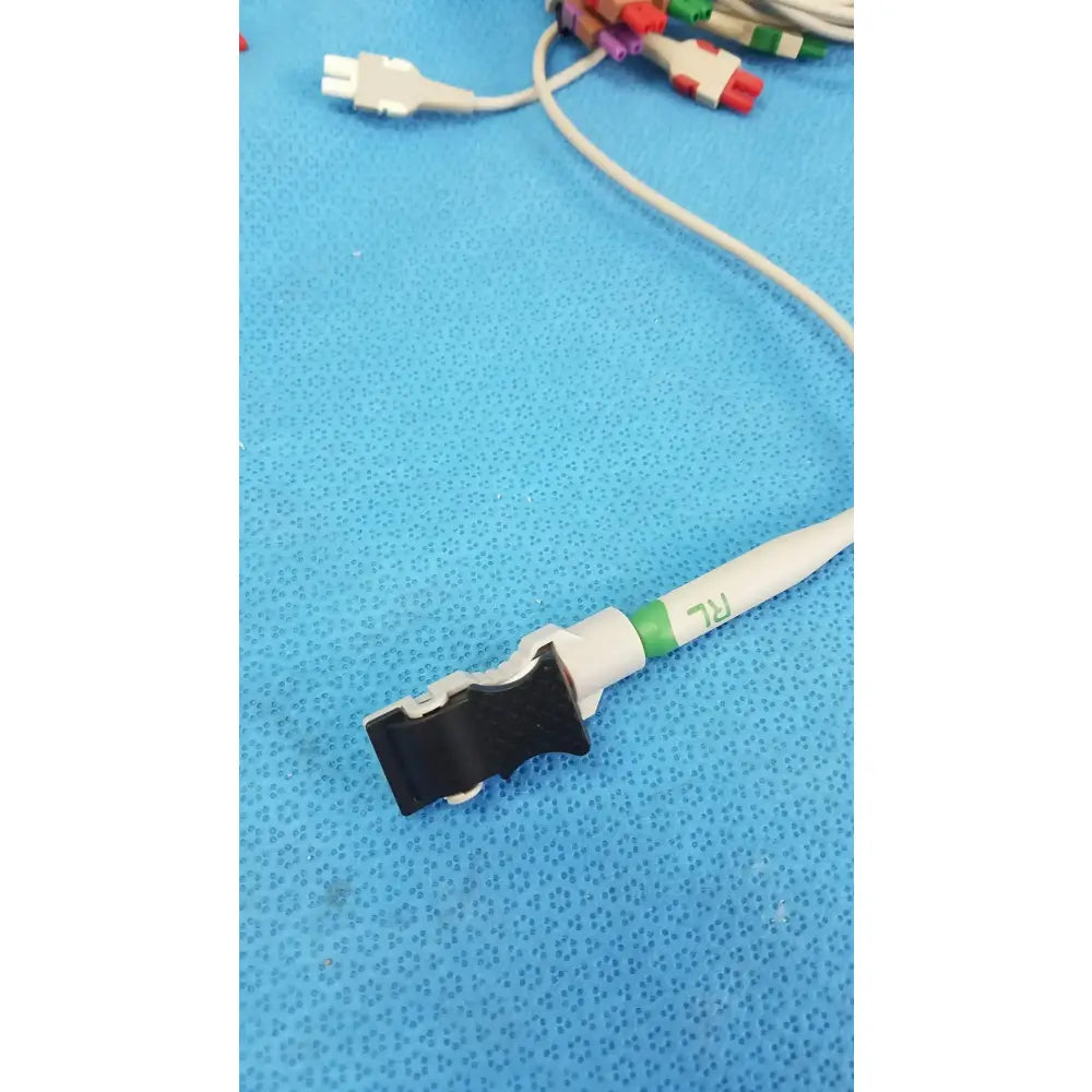 Reuse Medical Equipment Lot of - 3 Electrocardiogram Patient Cables ECG Patient Cable, second-hand product photo 14