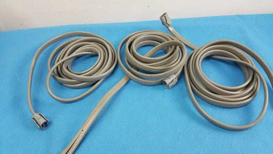 GE Medical Lot of - 3 GE Medical NIBP Hose Adult Dual Tube Screw Connect 107365 NIBP Hose Adult Dual Tube Screw Connect, second-hand product photo 2