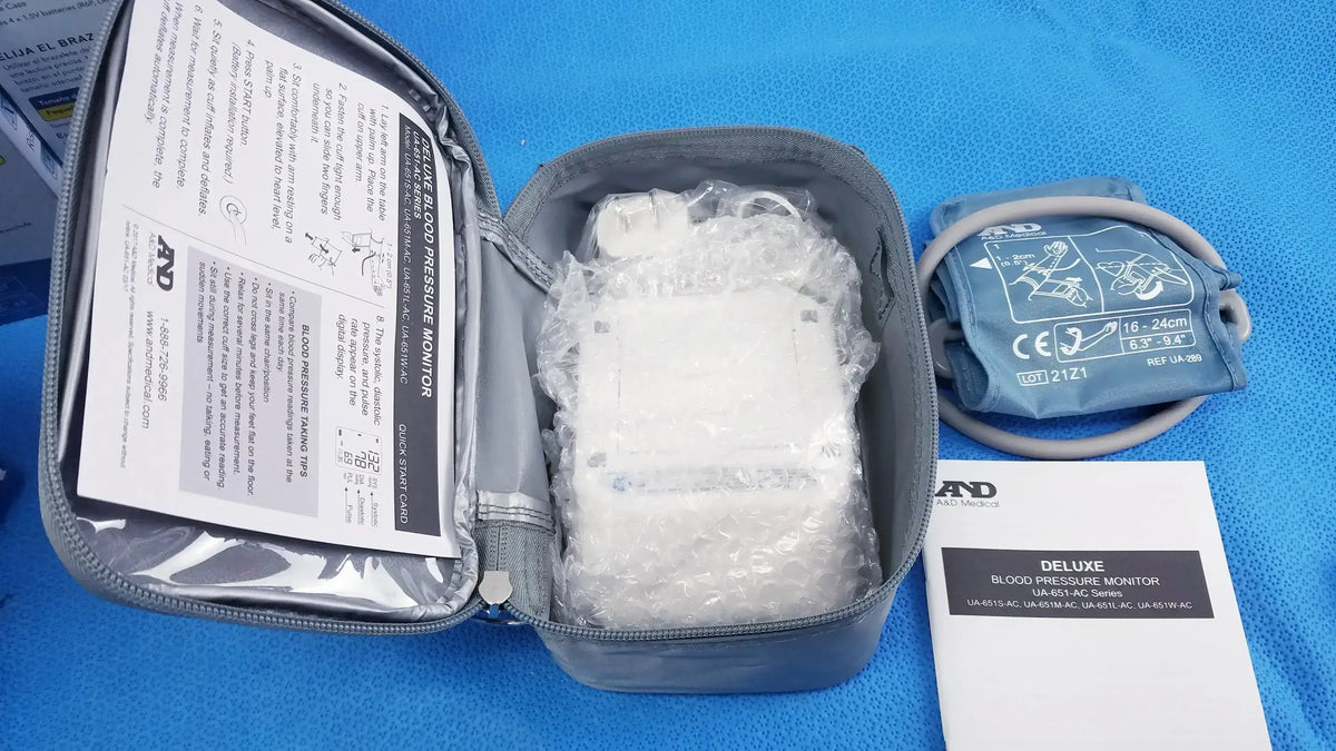 Life Source Lot of - 3 Life Source UA-651S-AC Blood Pressure Monitor With Cuff Blood Pressure Monitor, second-hand product photo 6