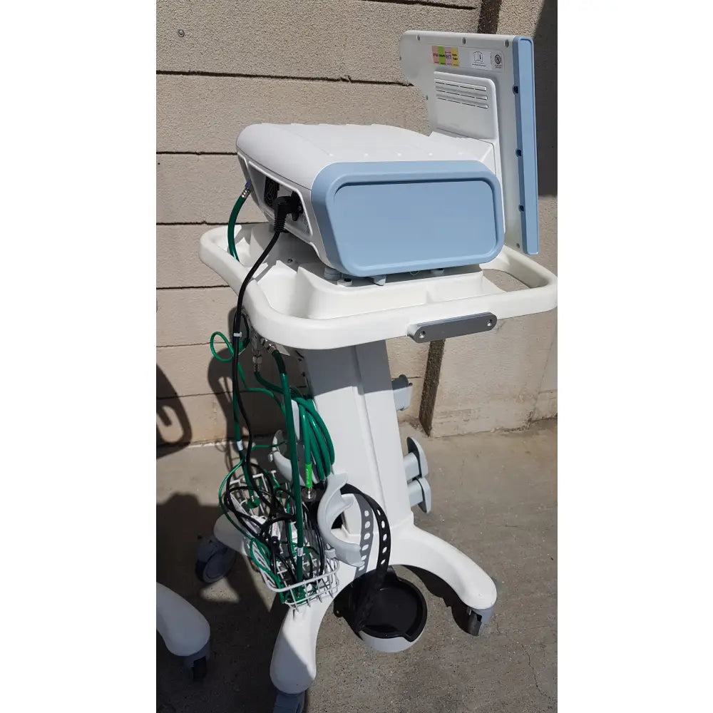 Lot of 3 Philips Respironics V60 Ventilators With Rolling Stands - Ventilator