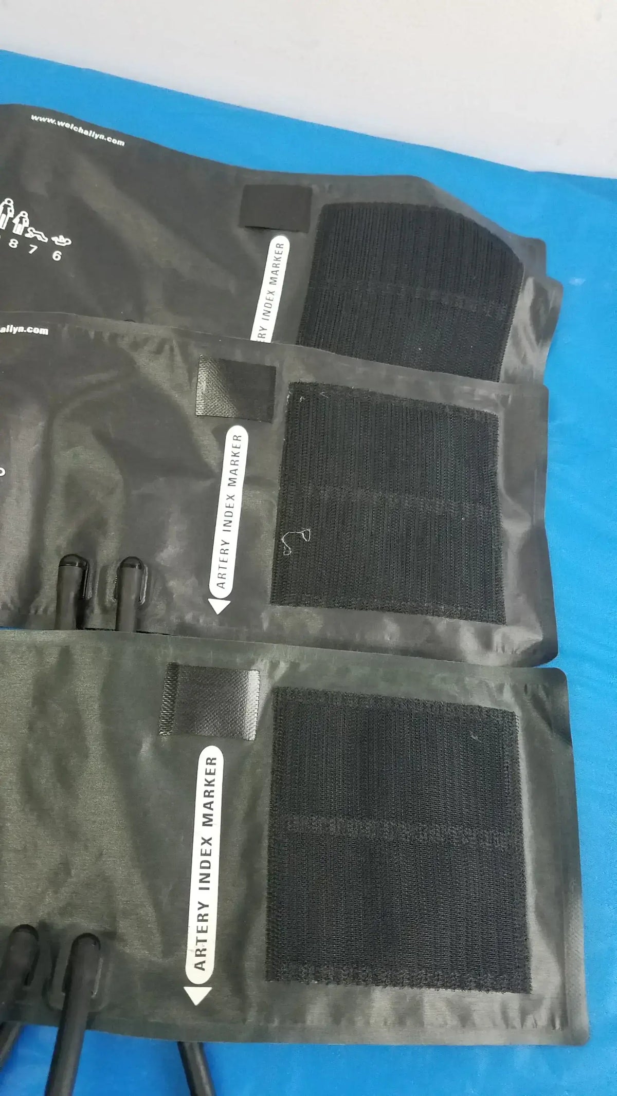 Welch Allyn Lot of - 3 Welch Allyn Flexiport Reusable Blood Pressure Cuffs Adult 11 FlexiPort Reusable Adult Blood Pressure Cuff, second-hand product photo 10