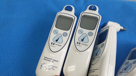 Covidien Lot of 5 Coviden Genius 2 Tethered Typmpanic Thermometer Tympanic Thermometer, second-hand product photo 2