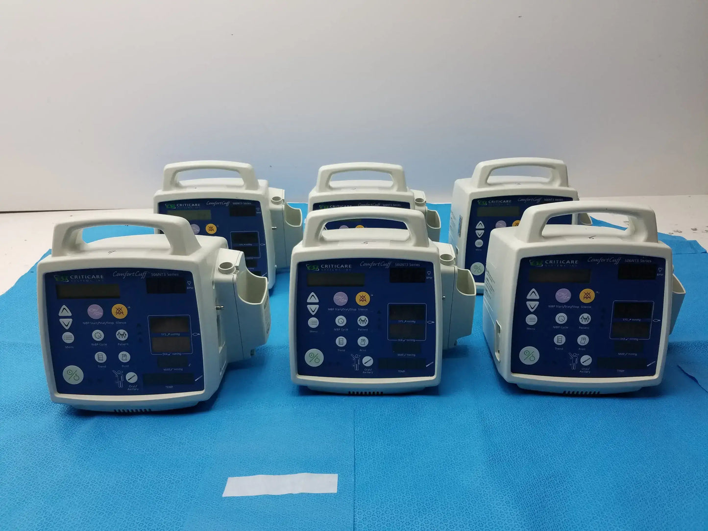 CSI Criticare Lot of - 6 CSI Criticare Comfort Cuff 506N3 Series Patient Monitor Patient Monitor, second-hand product photo 39