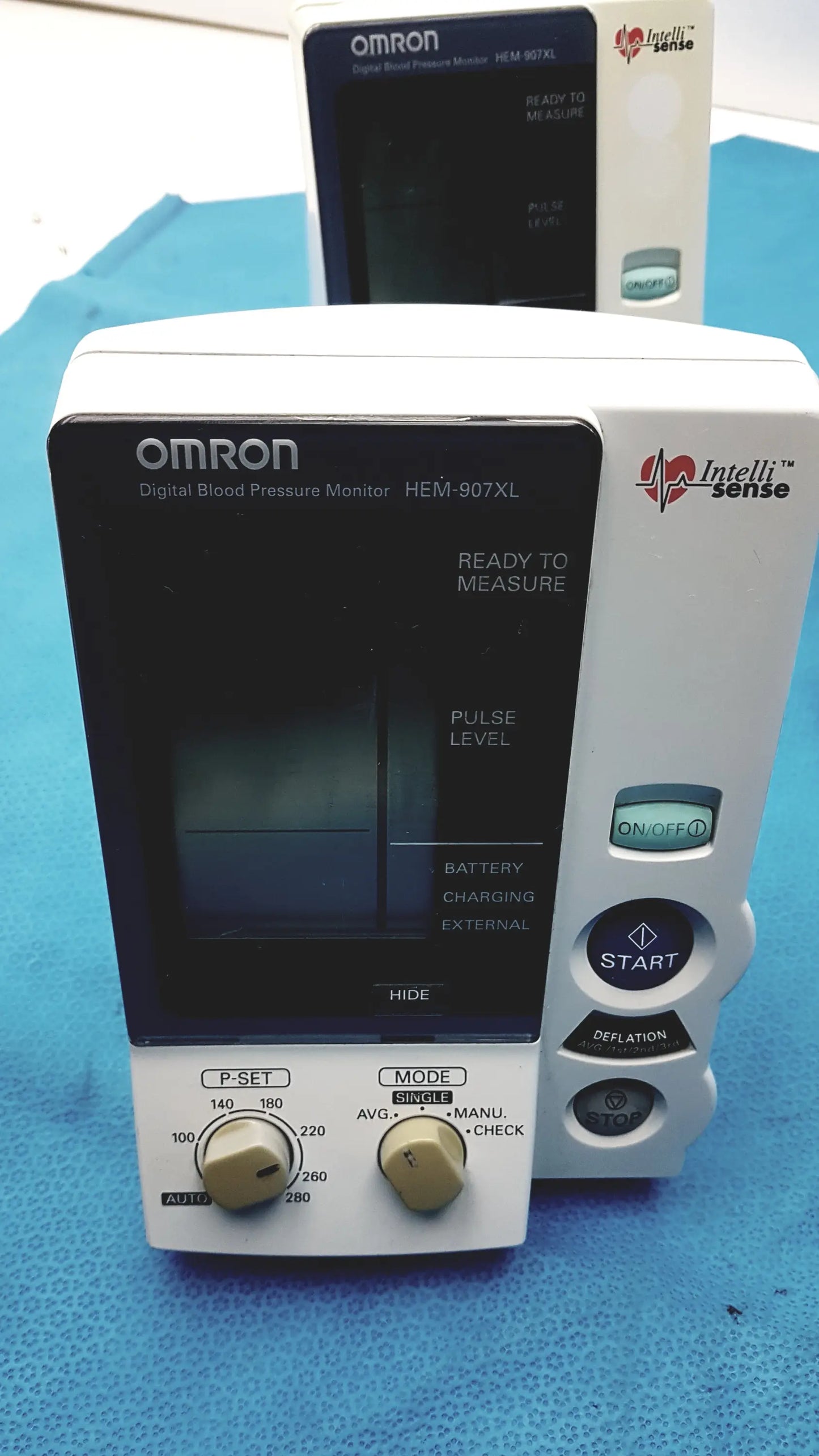 Lot of 6 Omron HEM-907XL IntelliSense Professional Digital Blood Pressure Monitor - Professional Digital Blood Pressure