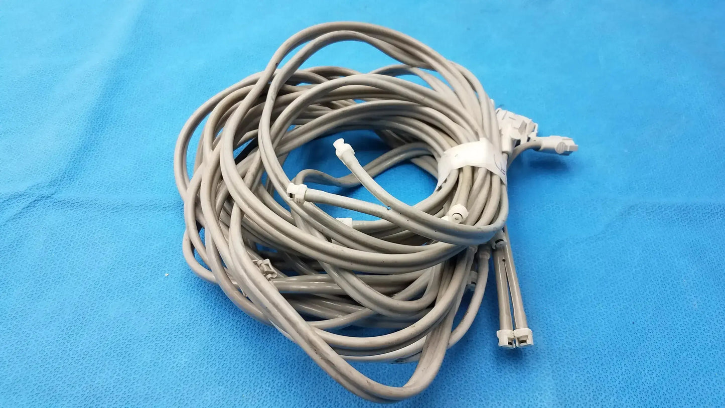 Reuse Medical Equipment Lot of 7 NiBP Air Hose Fast Connector Double Tube NiBP Air Hose Fast Connector, second-hand product photo 5