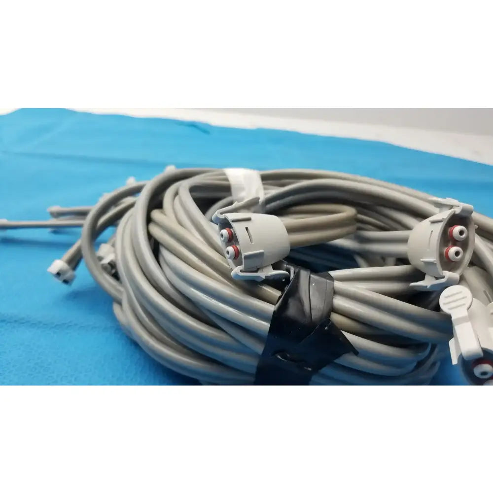 Reuse Medical Equipment LOT OF 9 Double Tube NIBP Blood Pressure Hose Fast Connector Vital Signs Monitor Accessories, second-hand product photo 11