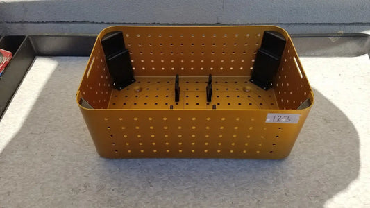 Reuse Medical Lubricant / Diffuser Housing Perforator Driver - Empty Case Only Sterilization Trays & Cases, second-hand product photo 1