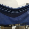 Manual Folding Wheelchair - Heavy Duty Blue Seat Mobility Aid