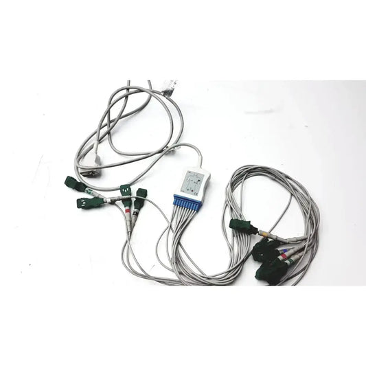Marquette Compatible EKG Trunk Cable With 10 Wire and Cable Ref. A02-10B ECG Trunk Cable, second-hand product photo 2