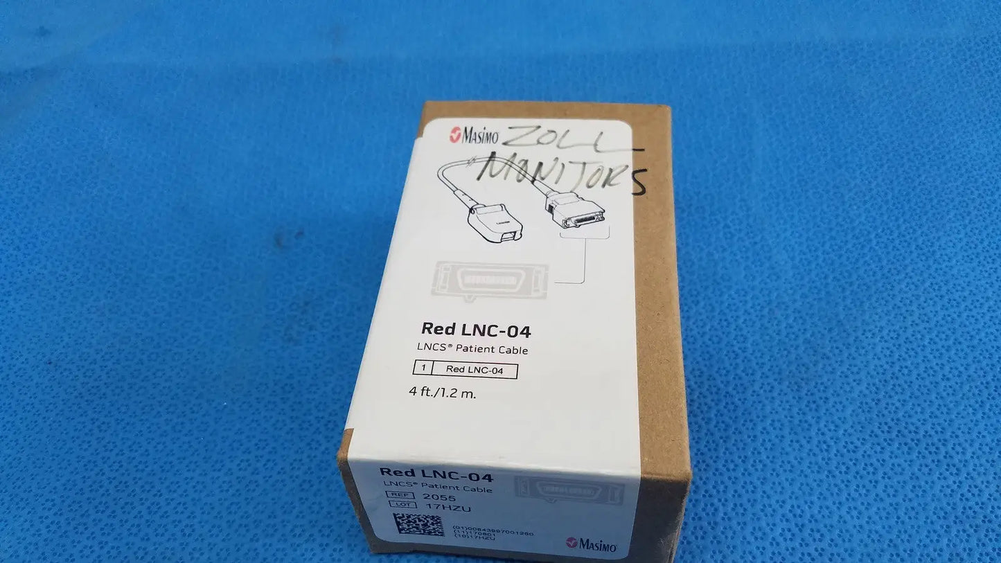 Reuse Medical Masimo LNC-04 Patient Cable 4ft./1.2m Medical Cables & Cords, second-hand product photo 1