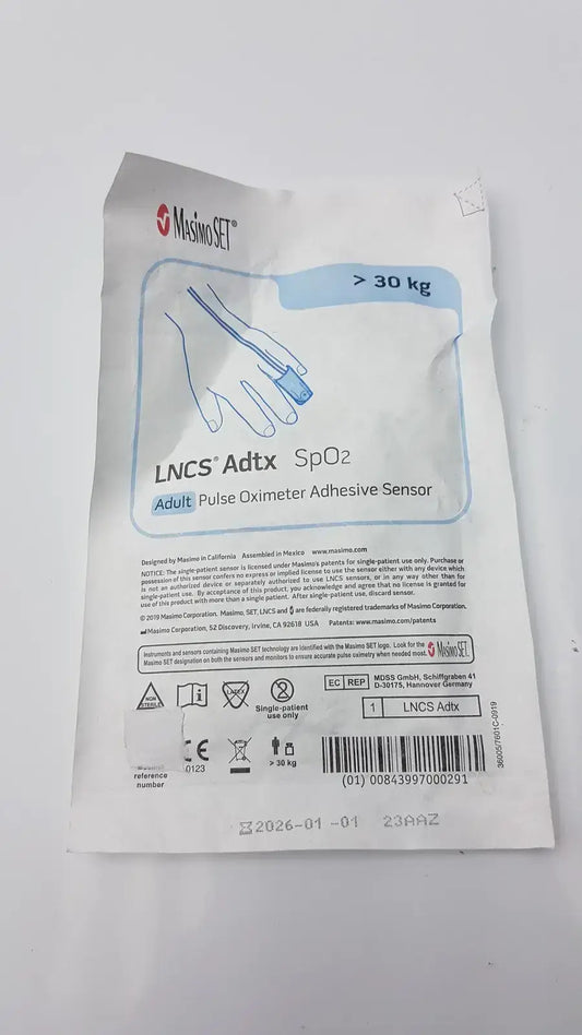 Masimo SET LNCS Adtx Adult Pulse Oximeter Adhesive Sensor Pulse Oximeter Sensor, second-hand product photo 2